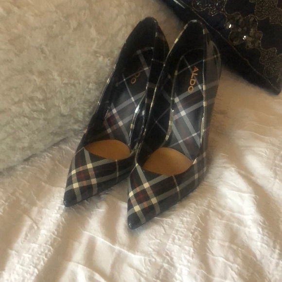 Aldo Plaid Pump - Picture 1 of 3